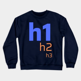 H1 Tag Crewneck Sweatshirt